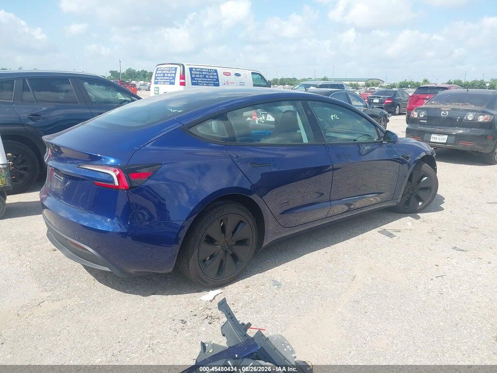 5YJ3E1EA5TF132599 2026 TESLA MODEL 3 photo no. 4
