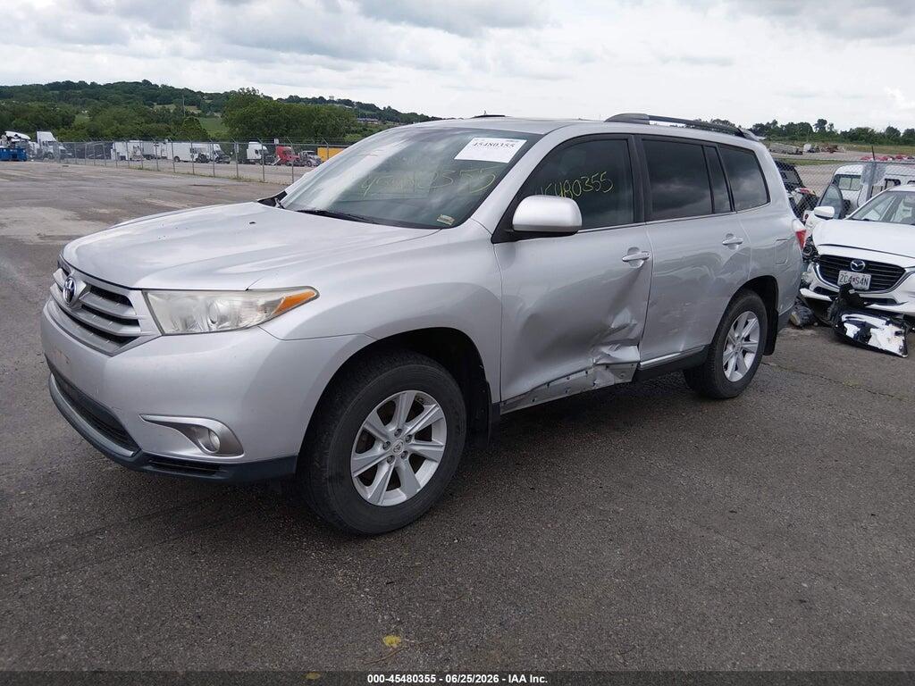5TDBK3EH2CS118359 2012 TOYOTA HIGHLANDER photo no. 2