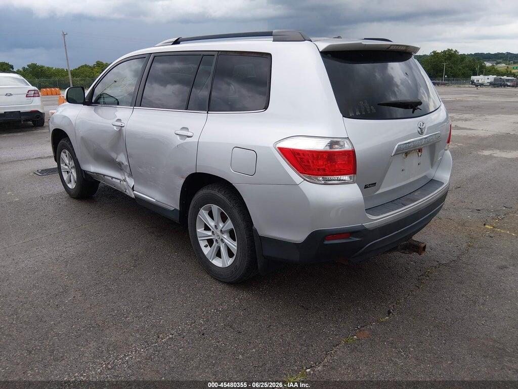 5TDBK3EH2CS118359 2012 TOYOTA HIGHLANDER photo no. 3