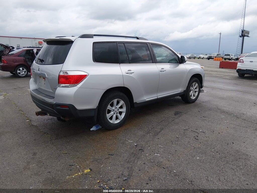 5TDBK3EH2CS118359 2012 TOYOTA HIGHLANDER photo no. 4