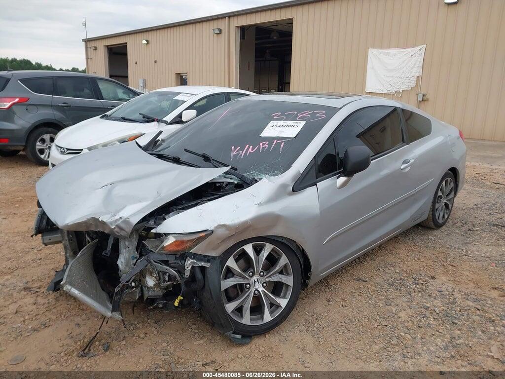 2HGFG4A59CH703783 2012 HONDA CIVIC photo no. 2