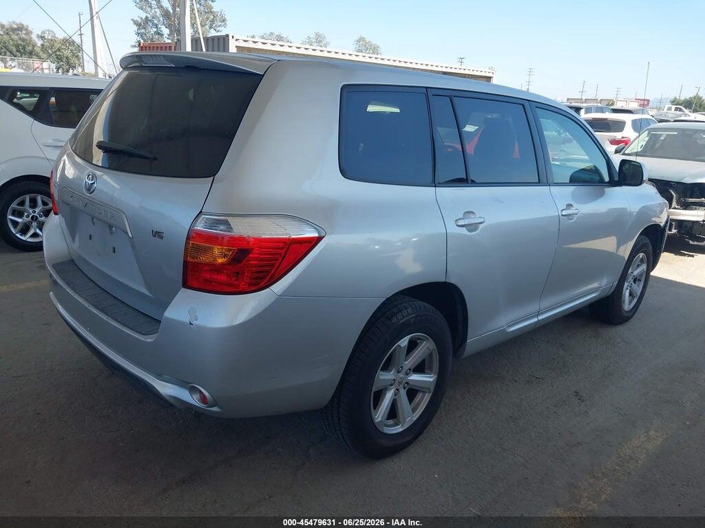 JTEDS41A082029925 2008 TOYOTA HIGHLANDER photo no. 4