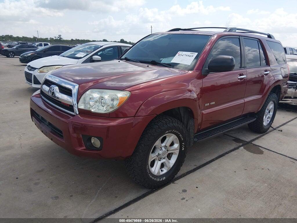 JTEBU14R478088554 2007 TOYOTA 4RUNNER photo no. 2