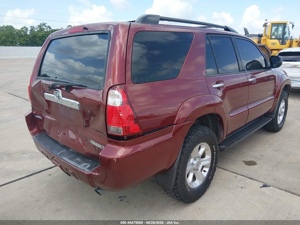 JTEBU14R478088554 2007 TOYOTA 4RUNNER photo no. 4