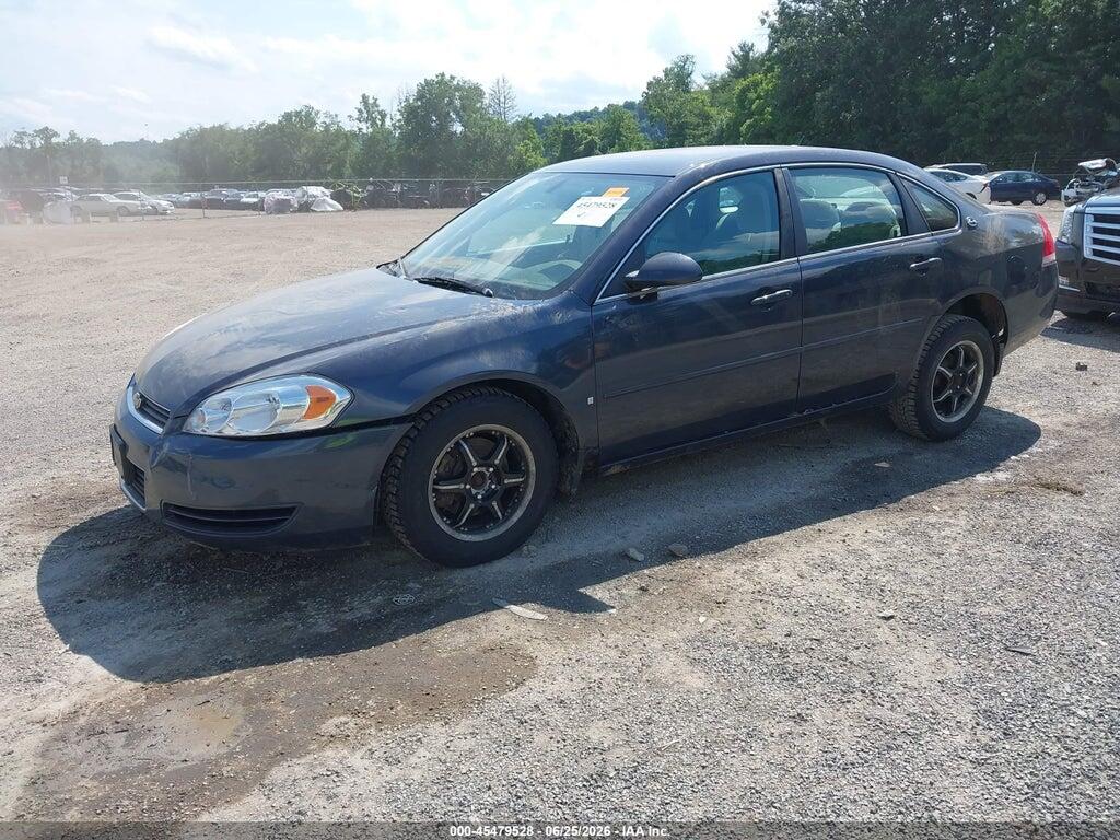 2G1WT58N081333693 2008 CHEVROLET IMPALA photo no. 2