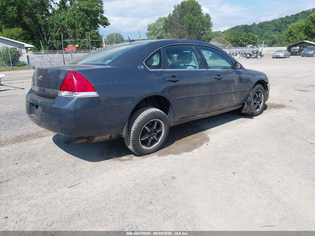 2G1WT58N081333693 2008 CHEVROLET IMPALA photo no. 4