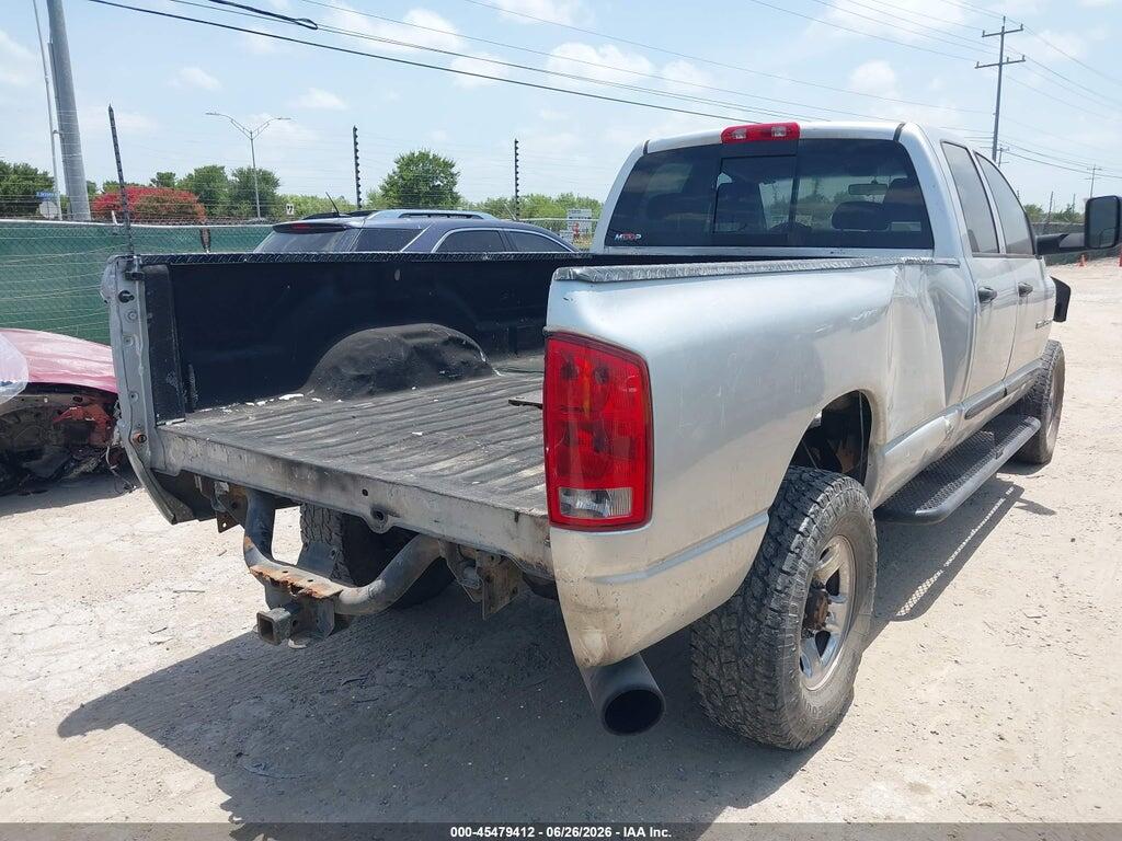 3D7KS28C15G846059 2005 DODGE RAM 2500 photo no. 4