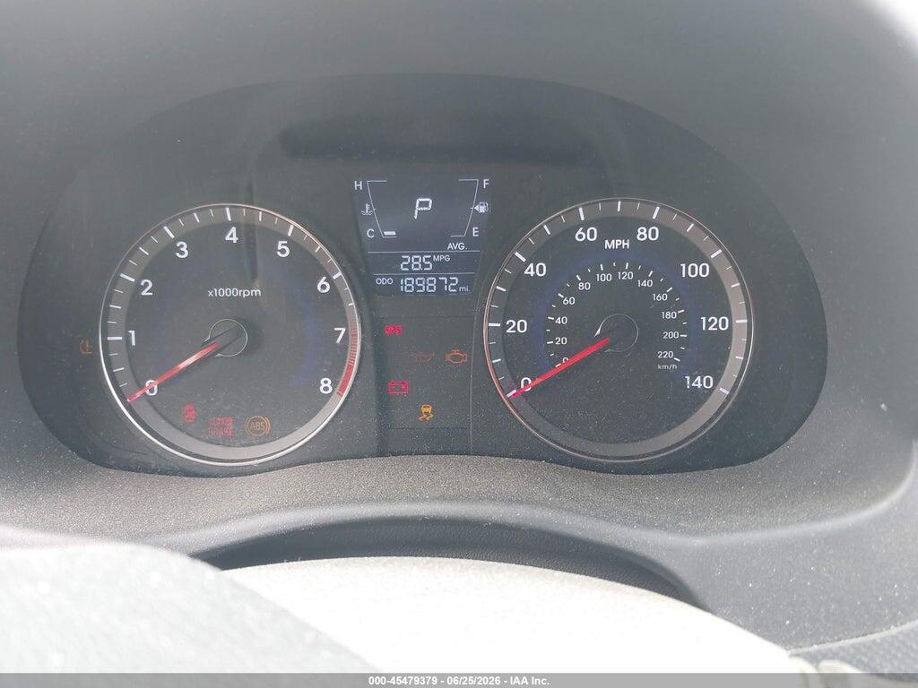 KMHCU5AE4DU090692 2013 HYUNDAI ACCENT photo no. 7
