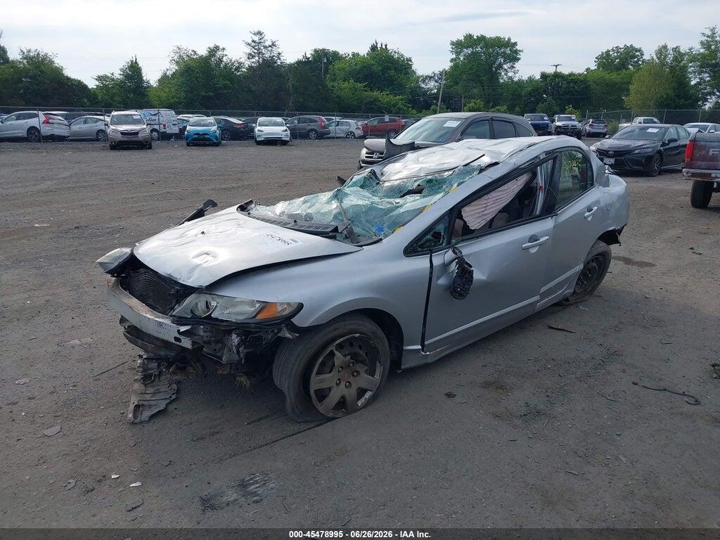 2HGFA16569H306078 2009 HONDA CIVIC photo no. 2