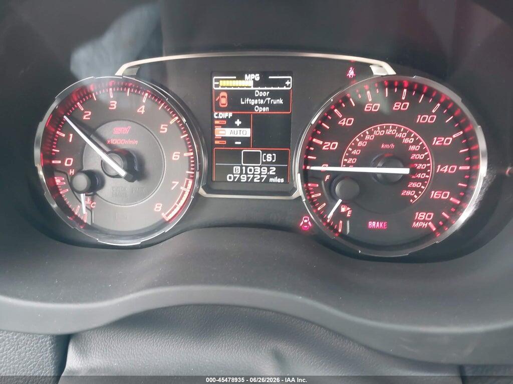 0JF1VA2Y65H987993 2017 SUBARU WRX photo no. 7