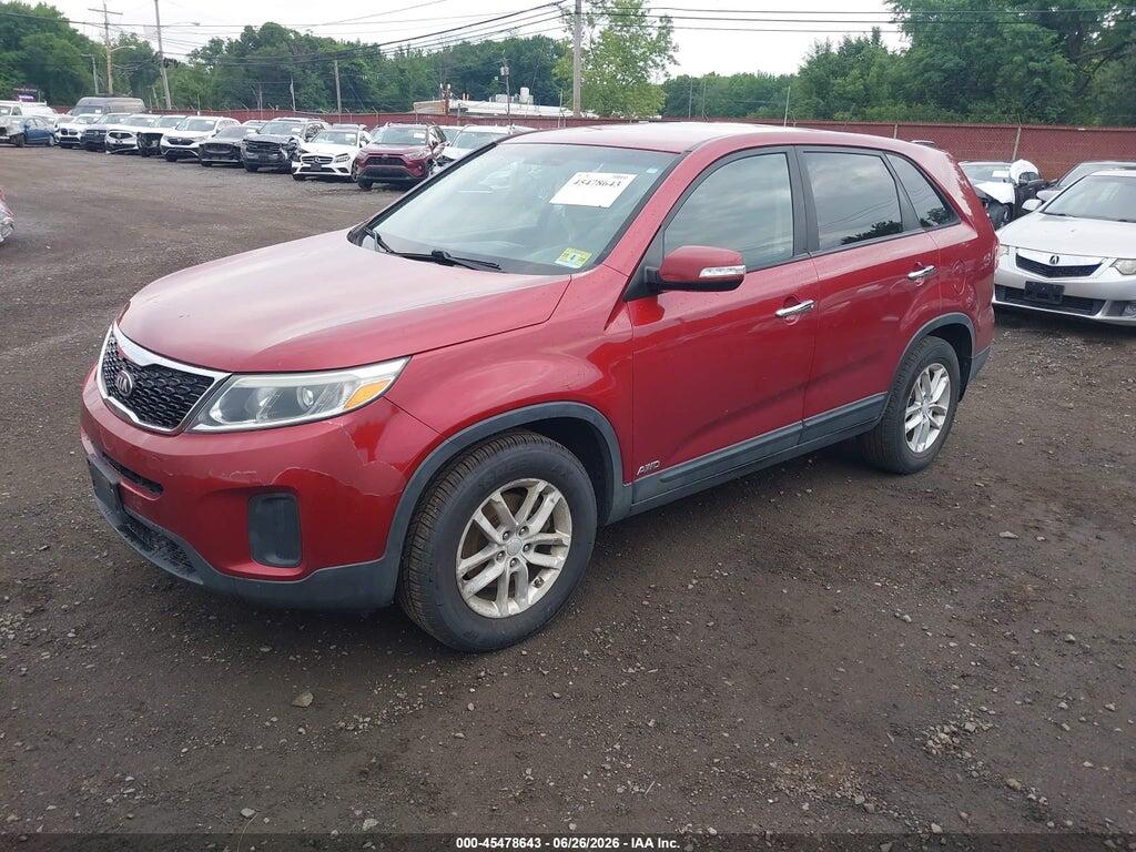 5XYKTCA67EG488417 2014 KIA SORENTO photo no. 2