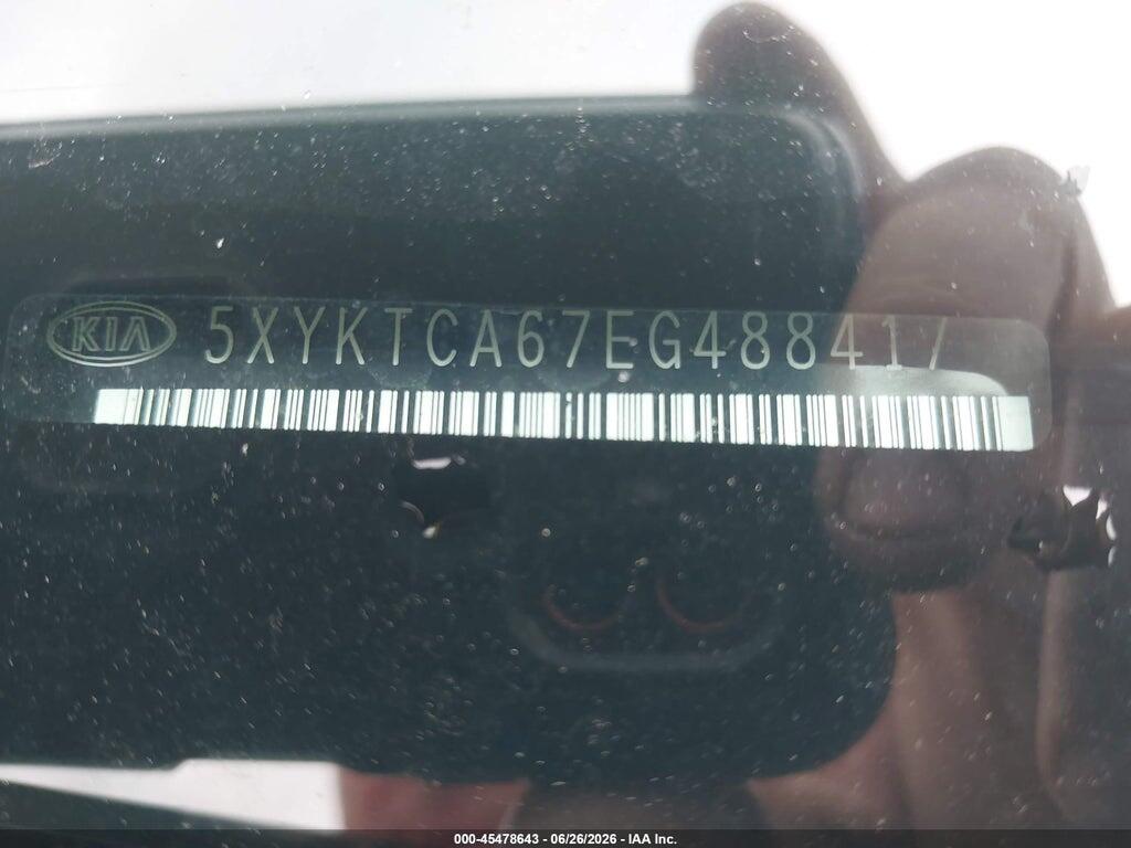 5XYKTCA67EG488417 2014 KIA SORENTO photo no. 9