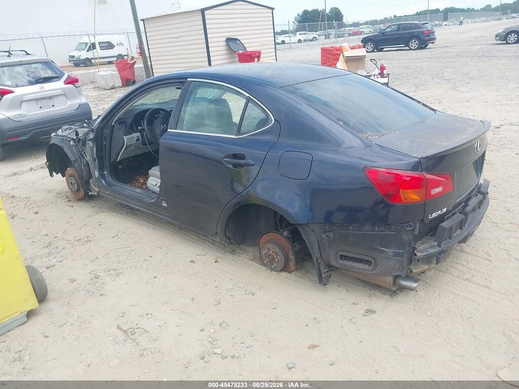 JTHBE262762005254 2006 LEXUS IS 350 photo no. 3