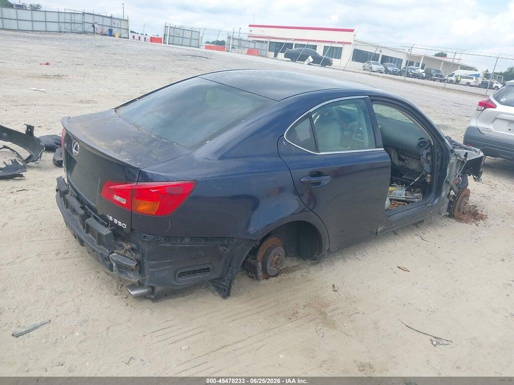JTHBE262762005254 2006 LEXUS IS 350 photo no. 4
