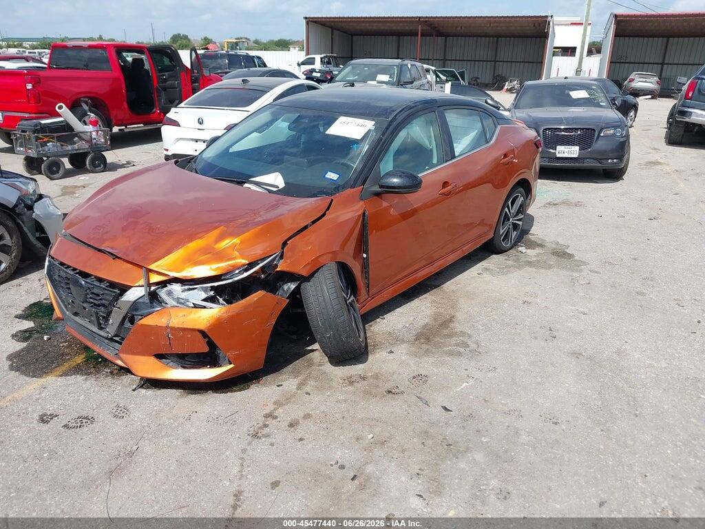 3N1AB8DV1NY236451 2022 NISSAN SENTRA photo no. 2