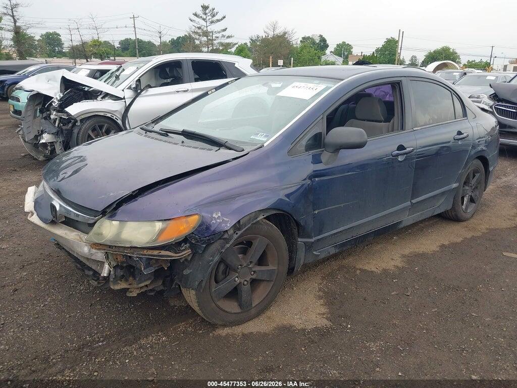 1HGFA16887L049113 2007 HONDA CIVIC photo no. 2