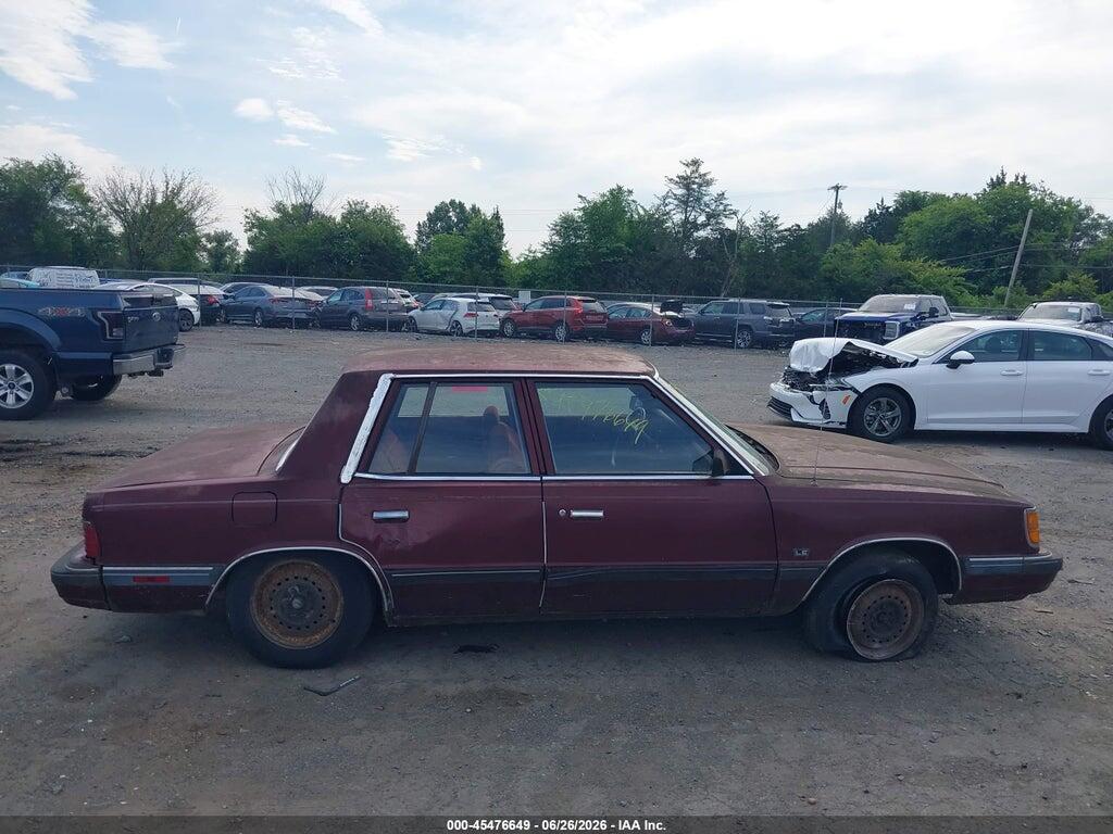 3P3BK46K8KT007996 1989 PLYMOUTH RELIANT photo no. 12