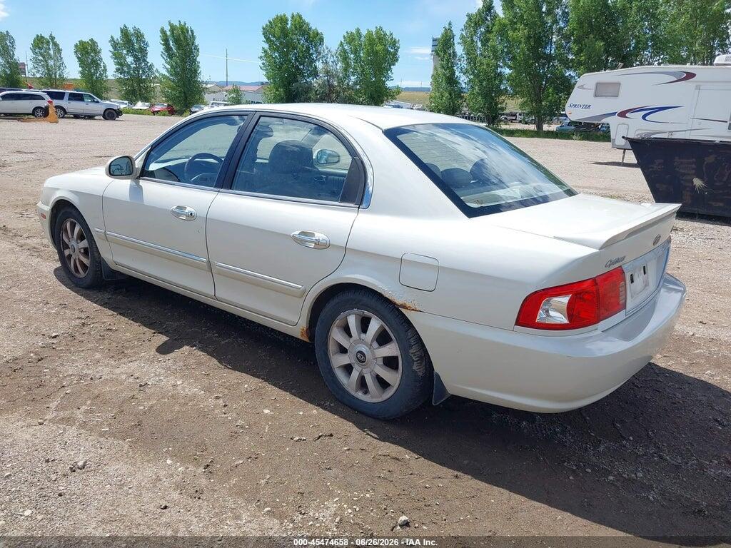 KNAGD128645323163 2004 KIA OPTIMA photo no. 3