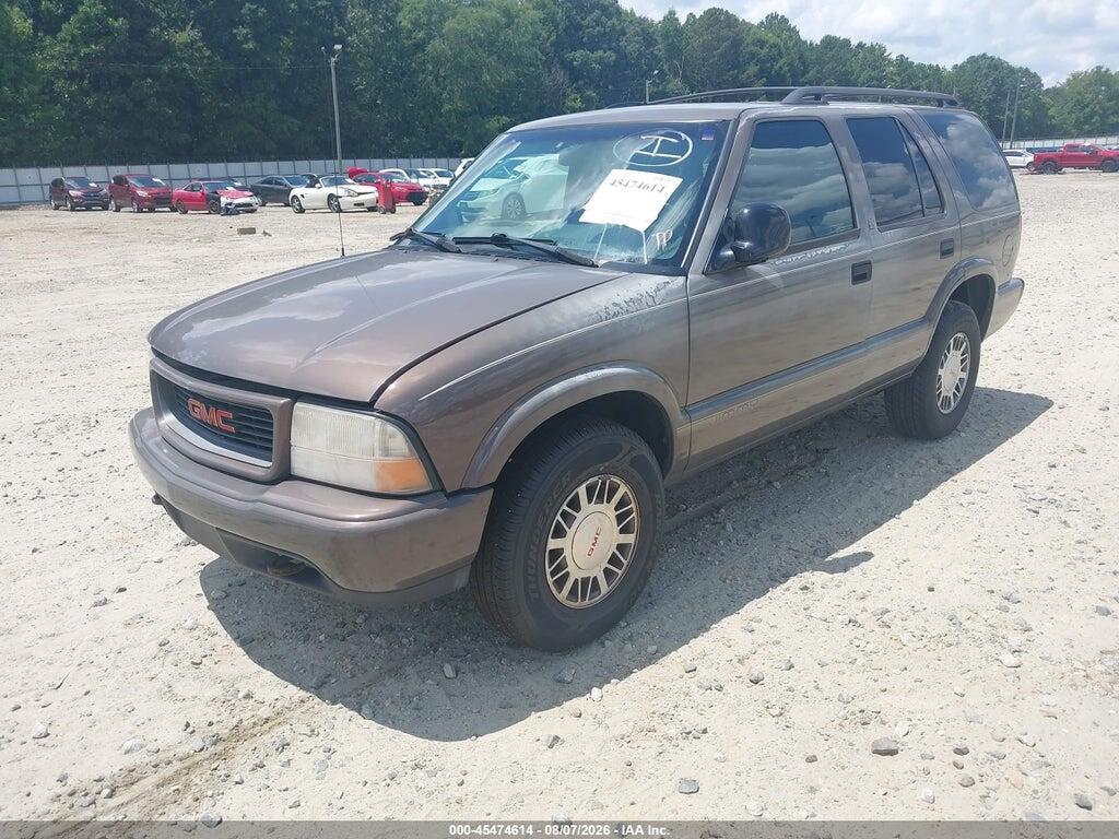 1GKDT13W1WK522877 1998 GMC JIMMY photo no. 2