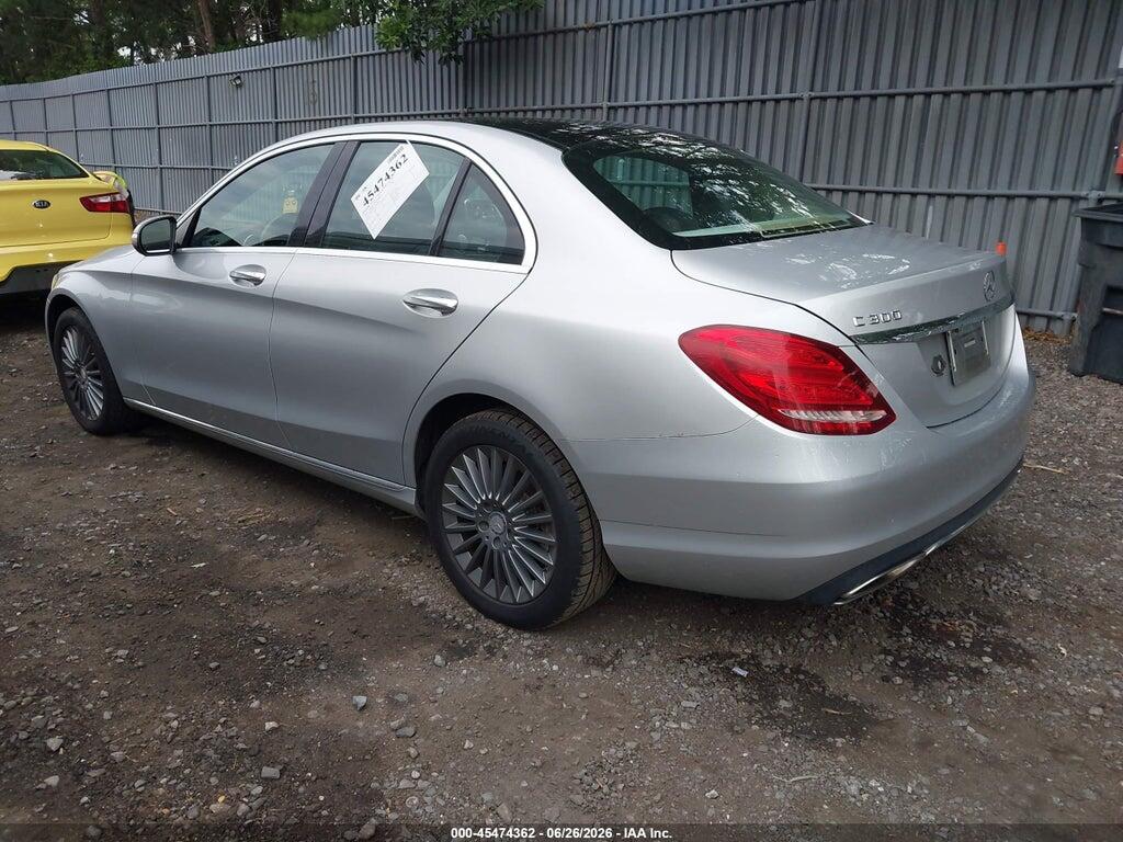 55SWF4KB7FU009057 2015 MERCEDES-BENZ C 300 photo no. 3