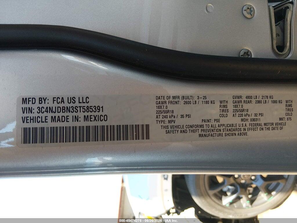 3C4NJDBN3ST585391 2025 JEEP COMPASS photo no. 9