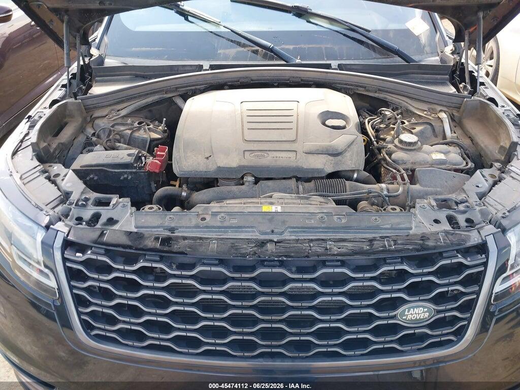 SALYL2RX1JA710504 2018 LAND ROVER RANGE ROVER VELAR photo no. 10