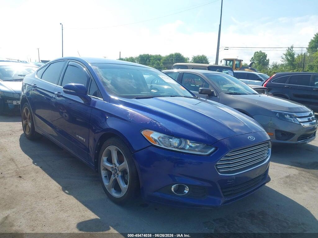 3FA6P0LU0DR128836 2013 FORD FUSION HYBRID photo no. 1
