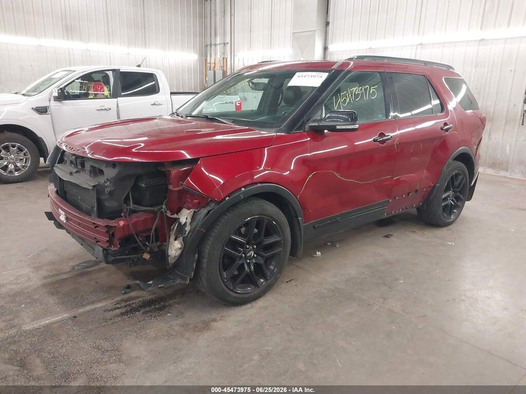 1FM5K8GT0GGB67082 2016 FORD EXPLORER photo no. 2