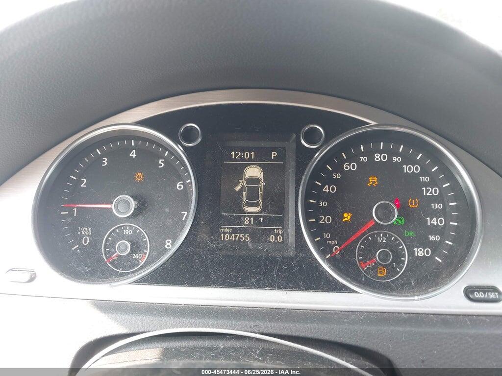 WVWHN7AN2CE514995 2012 VOLKSWAGEN CC photo no. 7