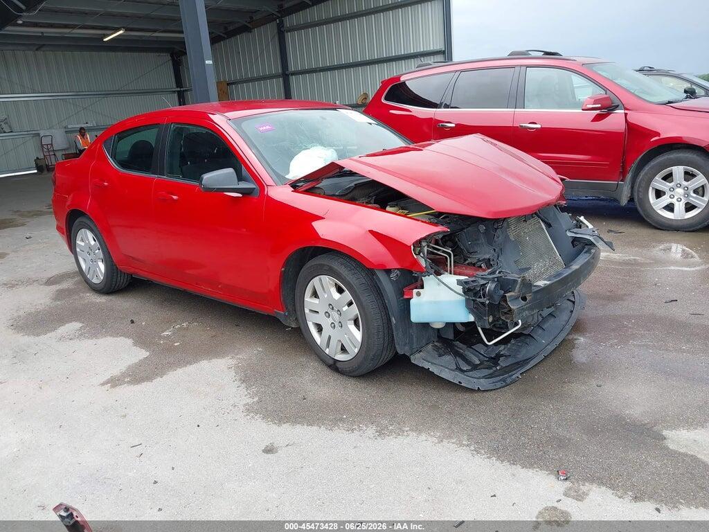 1C3CDZAB8DN588314 2013 DODGE AVENGER photo no. 1