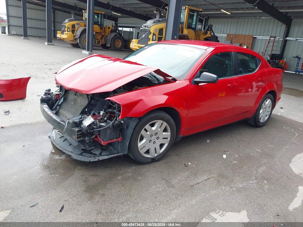 1C3CDZAB8DN588314 2013 DODGE AVENGER photo no. 2