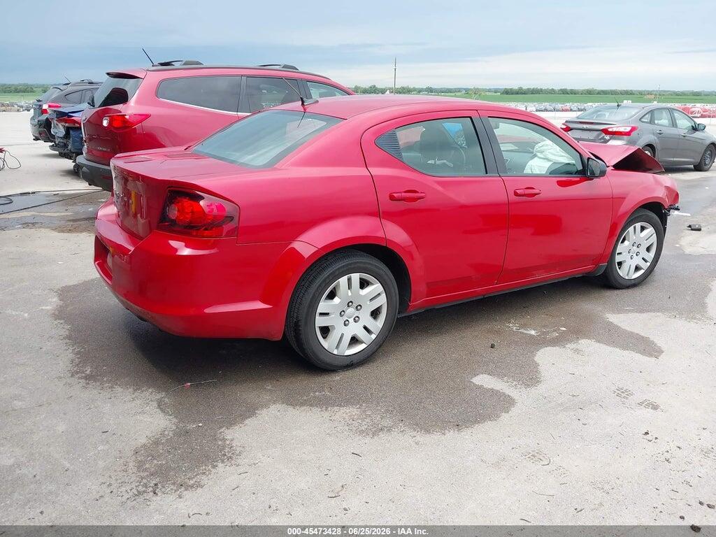 1C3CDZAB8DN588314 2013 DODGE AVENGER photo no. 4