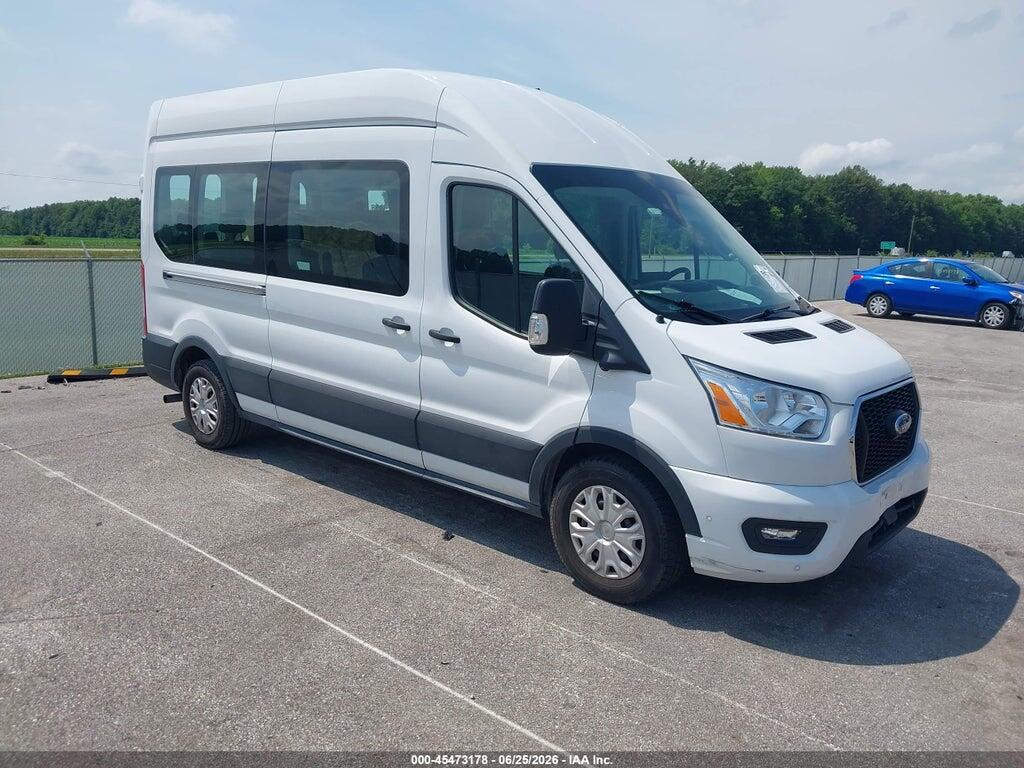 1FBAX2X89NKA76808 2022 FORD TRANSIT-350 PASSENGER VAN photo no. 1