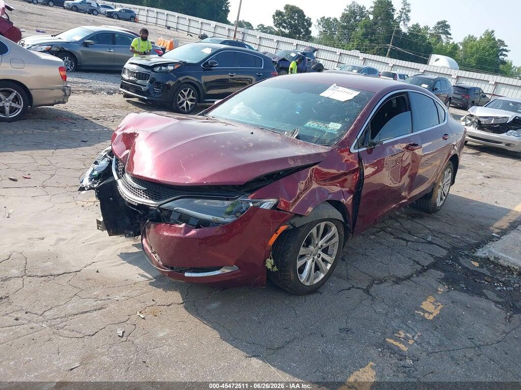 1C3CCCAB2GN125489 2016 CHRYSLER 200 photo no. 2