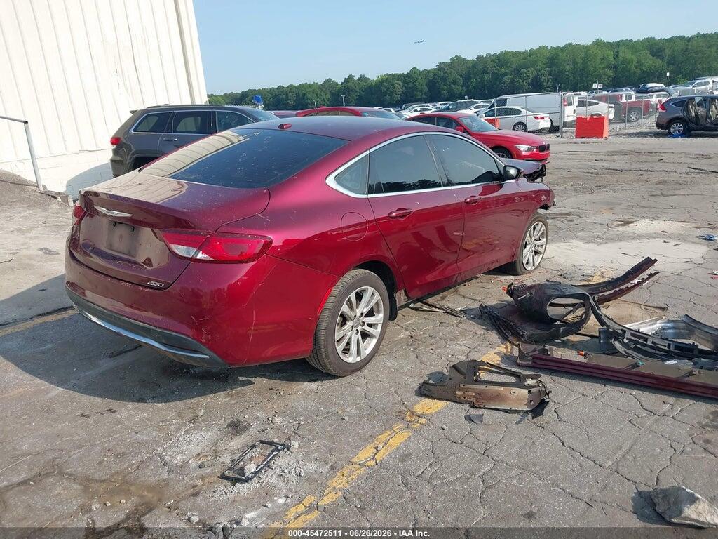 1C3CCCAB2GN125489 2016 CHRYSLER 200 photo no. 4