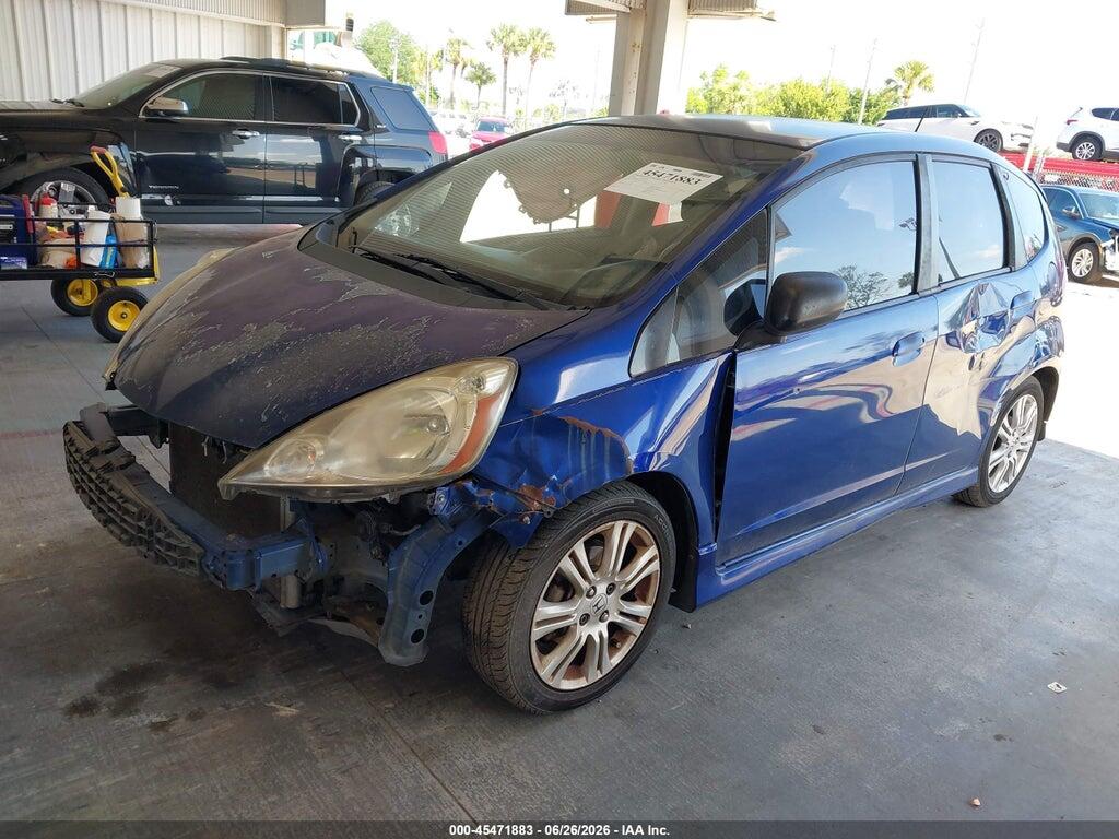 JHMGE8H46AC006745 2010 HONDA FIT photo no. 2