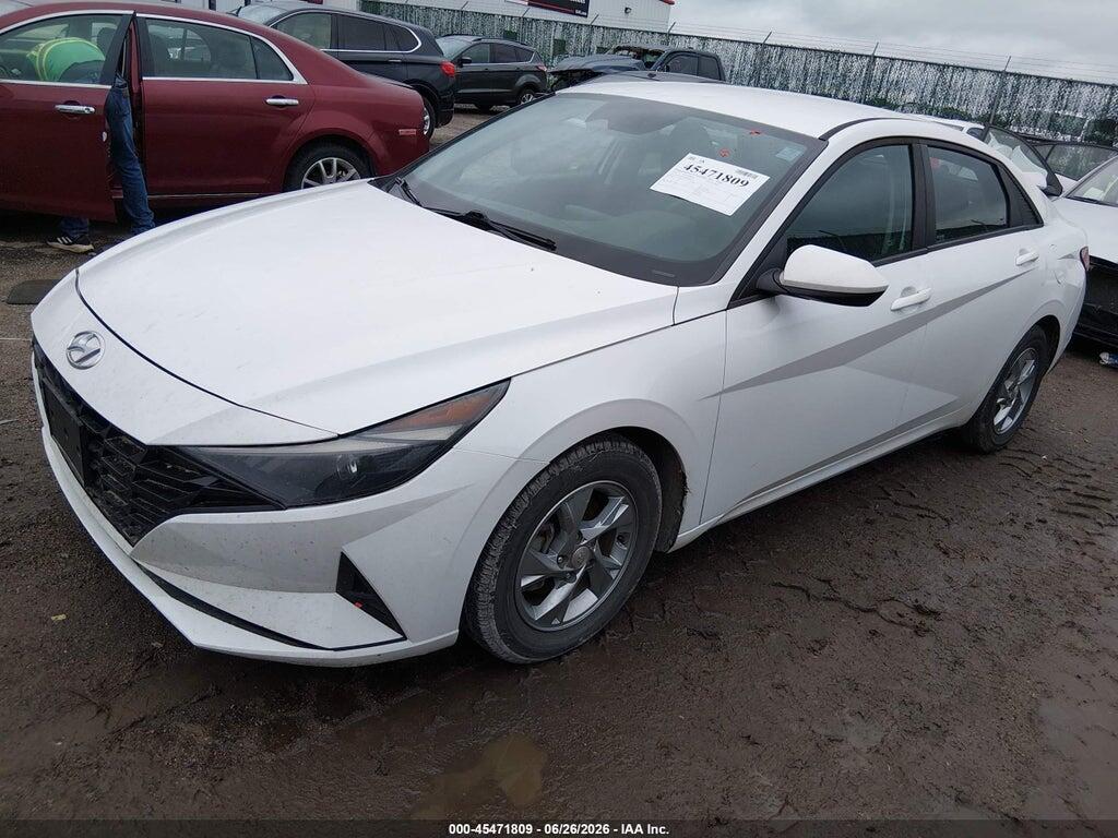 5NPLL4AGXMH049318 2021 HYUNDAI ELANTRA photo no. 2
