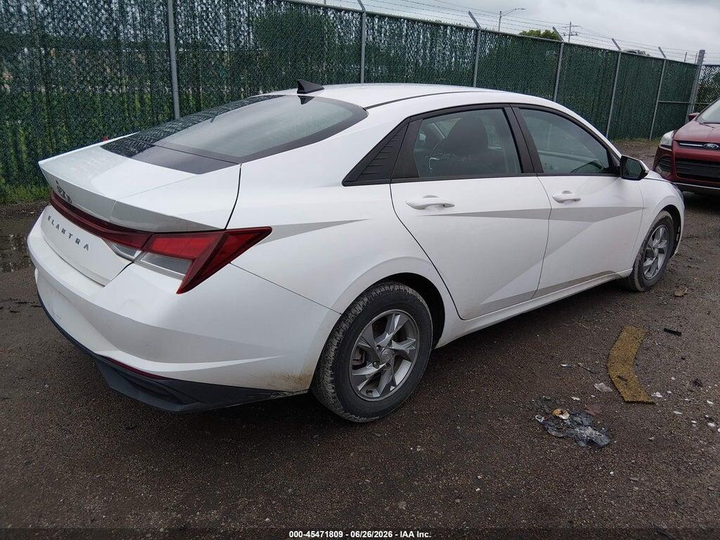 5NPLL4AGXMH049318 2021 HYUNDAI ELANTRA photo no. 4