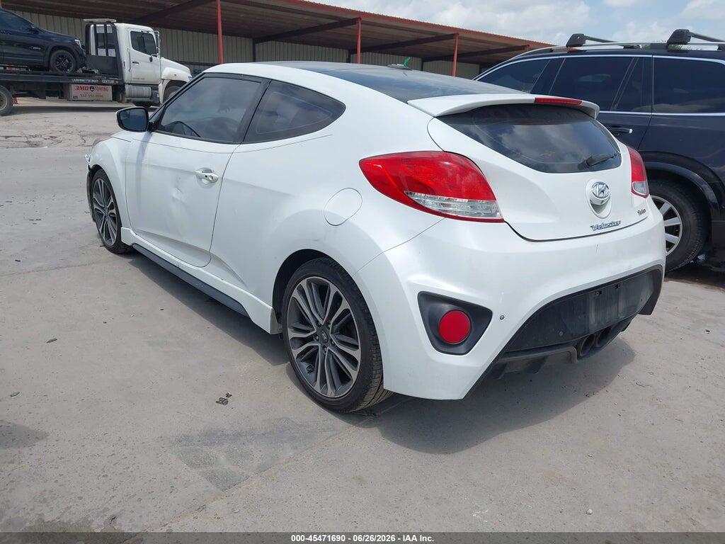 KMHTC6AE1GU296596 2016 HYUNDAI VELOSTER photo no. 3
