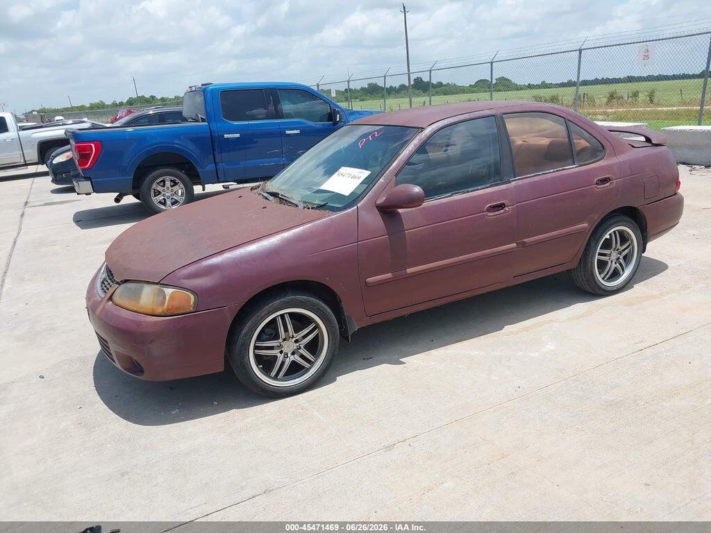 3N1CB51D32L667224 2002 NISSAN SENTRA photo no. 2