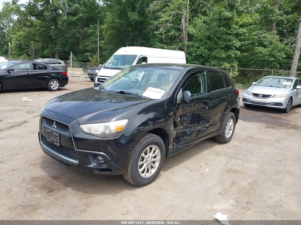 JA4AP3AU4BZ014527 2011 MITSUBISHI OUTLANDER SPORT photo no. 2
