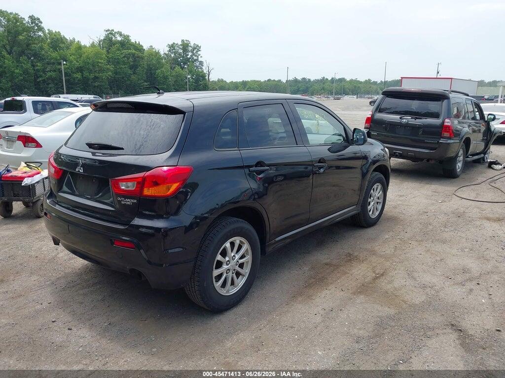 JA4AP3AU4BZ014527 2011 MITSUBISHI OUTLANDER SPORT photo no. 4