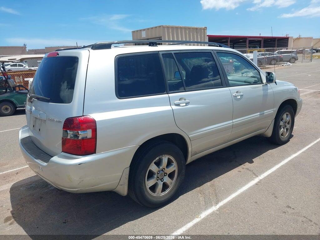JTEGP21A060117563 2006 TOYOTA HIGHLANDER photo no. 4