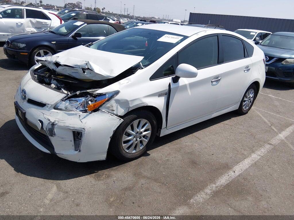 JTDKN3DP6E3064441 2014 TOYOTA PRIUS PLUG-IN photo no. 2