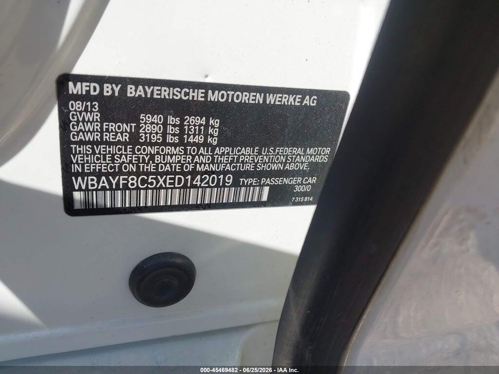 WBAYF8C5XED142019 2014 BMW ALPINA B7 photo no. 9