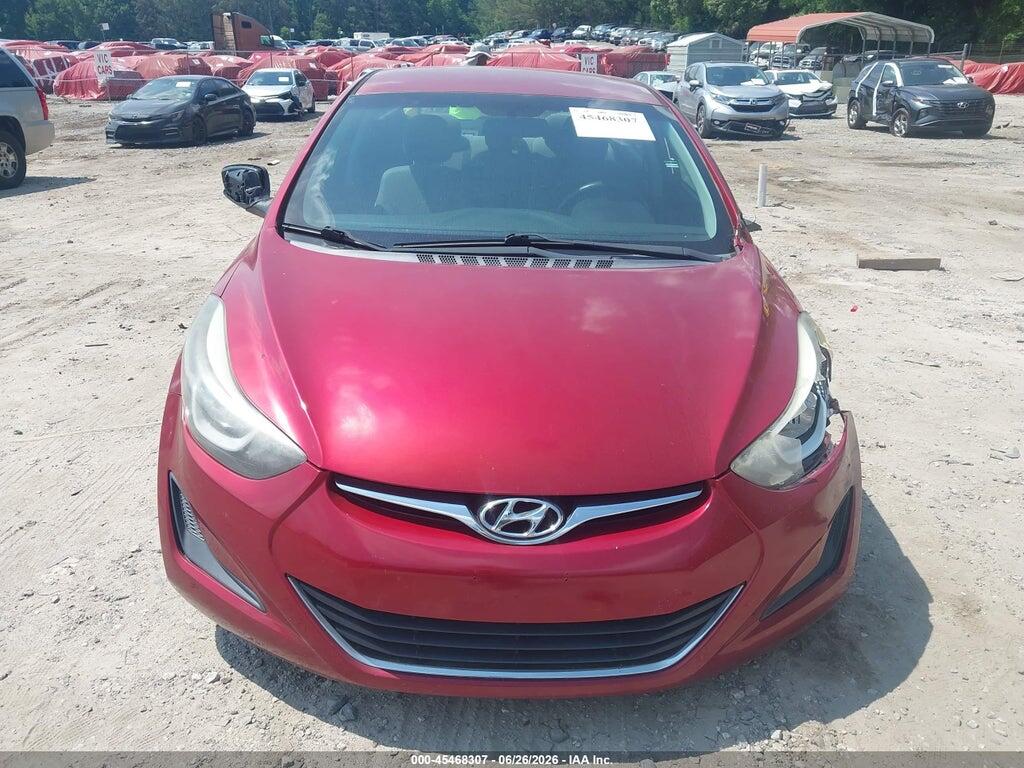 5NPDH4AEXFH633340 2015 HYUNDAI ELANTRA photo no. 12