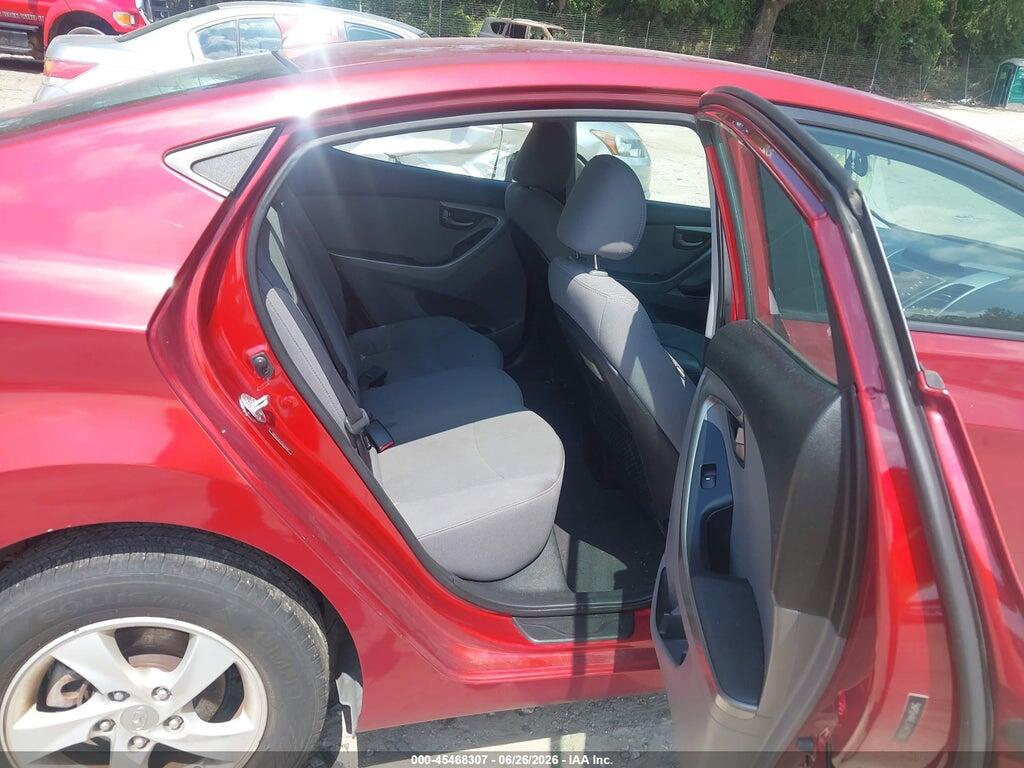 5NPDH4AEXFH633340 2015 HYUNDAI ELANTRA photo no. 8