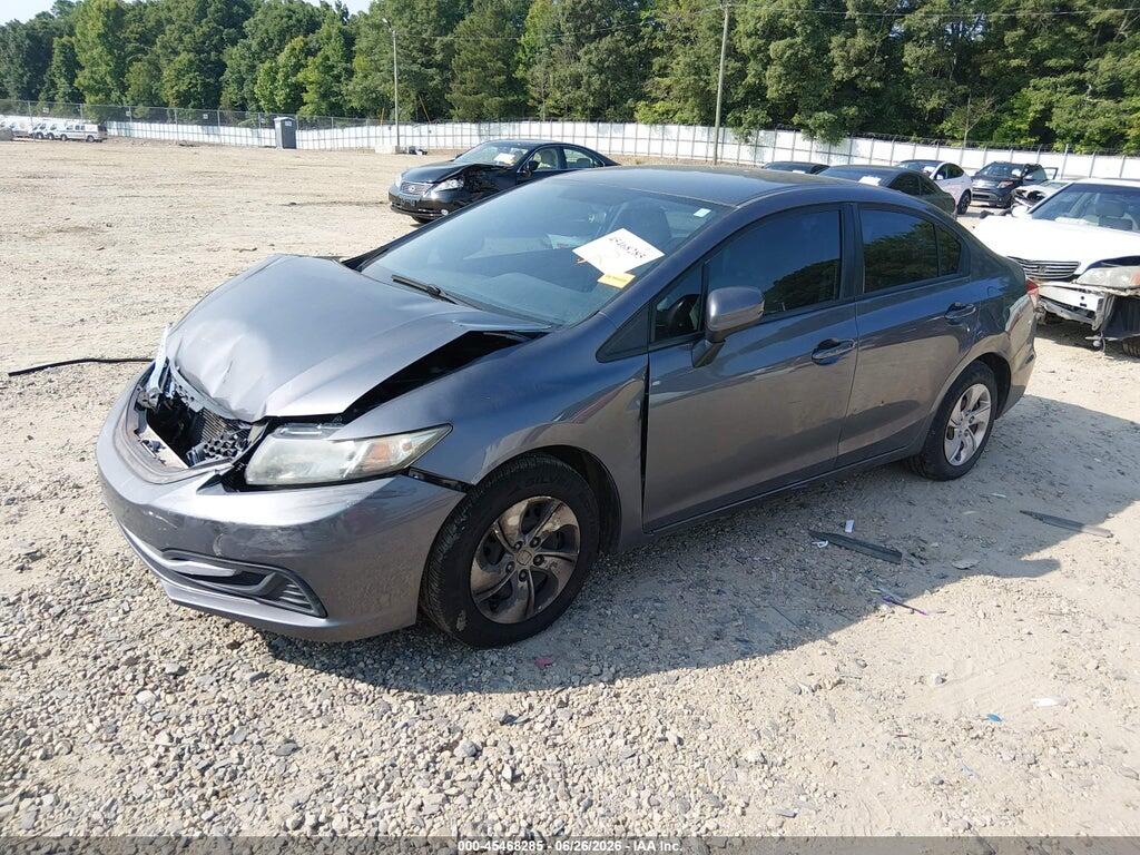 19XFB2F58EE064370 2014 HONDA CIVIC photo no. 2