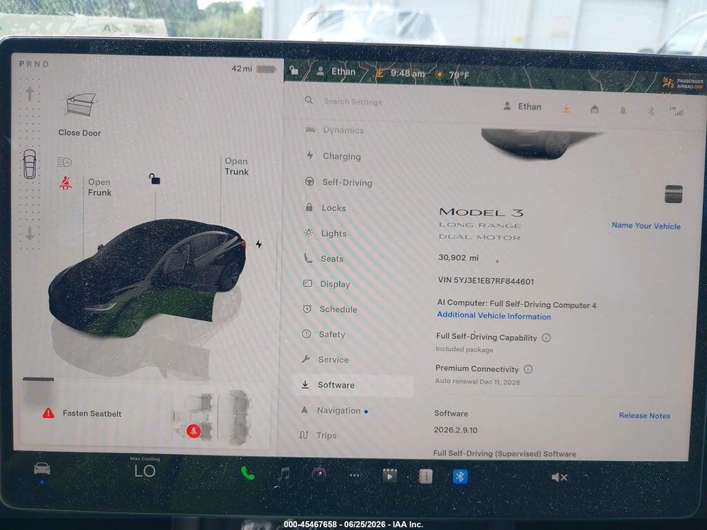 5YJ3E1EB7RF844601 2024 TESLA MODEL 3 photo no. 7
