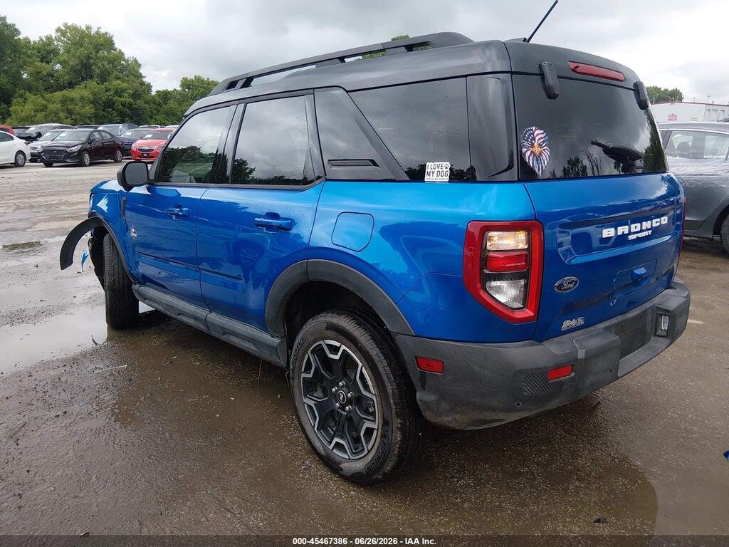 3FMCR9CN1SRF67220 2025 FORD BRONCO SPORT photo no. 3